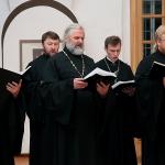 Выступление хора духовенства Гродненской епархии в Истре